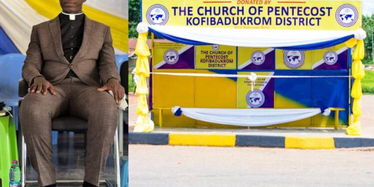 The Church Of Pentecost: Kofibadukrom District, Berekum Area Donates A Rest Stop To Antwirifo Community 