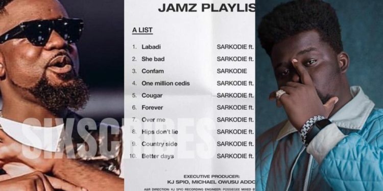 M.O.G Beatz Lists 6 Tracks He Produced On Sarkodie’s ‘Jamz’ Album (Playlist)
