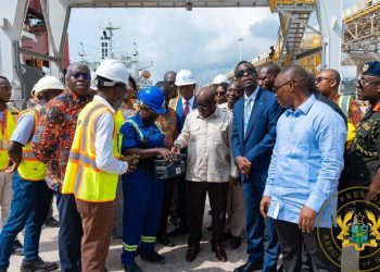 Prez. Akuffo-Addo Commissions Container Terminals In Tarkoradi, Western Region.
