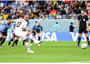 “Penalty Mp3 ‘Dede’ Ayew”: Ghanaians React To Captain Ayew’s Penalty Miss.