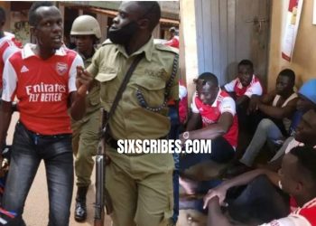 Video: Eight Arsenal Fans Arrested In Uganda For Celebrating Victory Over Man United.