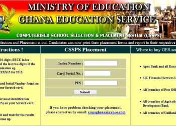 2022 BECE: Six Easy Steps To Access The School Placement Platform