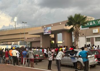 Massive Love As Fans Parade At Baba Yara Stadium During Black Stars First Training [Photos]