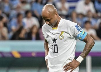 Chris Hughton Drops Andre Ayew From AFCON Second Leg Game In Angola. This Is Why.