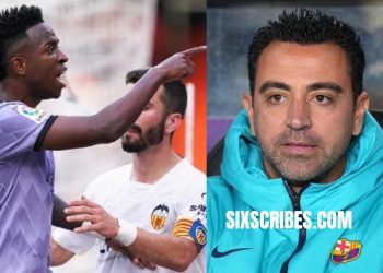 Vinicius Jr’s Red Card In Madrid-Valencia Drama Match Annulled, Xavi Not Happy About The Decision