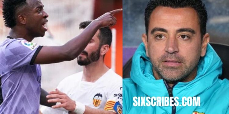 Vinicius Jr’s Red Card In Madrid-Valencia Drama Match Annulled, Xavi Not Happy About The Decision