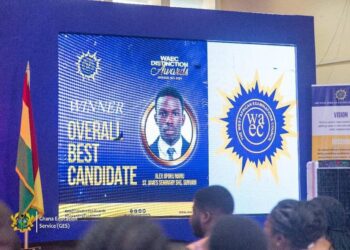 St James Seminary SHS, Alex Opoku Manu awarded: emerges best candidate for 2022 WASSCE, others recognised 