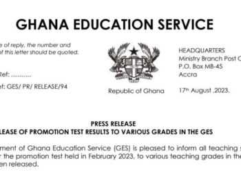 Just In: GES Releases Promotion Results For All Grades with 69% Overall Pass