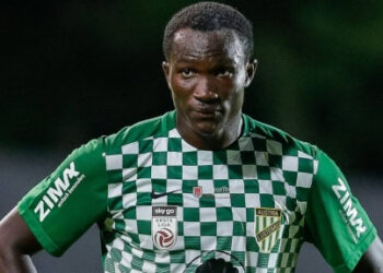 SAD: Black Stars Forward Raphael Dwamena Collapses And Dies During League Match 
