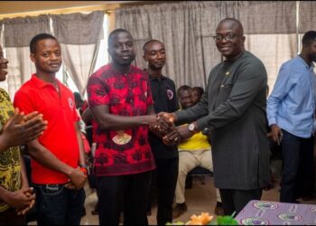 PHOTOS: Hon. Dr. Bryan Acheampong Boosts Abetifi Presby SHS NSMQ Team with GHC190,000 Donation