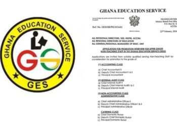 How to Apply: Applications Open for 2023 Promotion to Various Non-Teaching Grades in Ghana Education Service