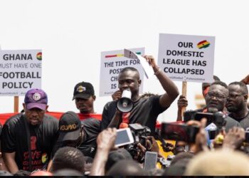 SAVE GHANA FOOTBALL: Soccer Enthusiasts Stage Historic Demonstration to Save Football