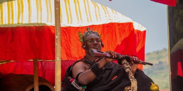 Daasebre Akuamoah Agyapong II Celebrates 7 Years as Kwahuhene, Emphasizes Unity and Progress