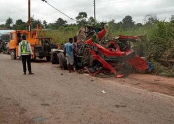 Many Perish in VIP Bus and Fuel Tanker Collision in Suhum
