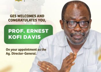 This is What to Know About Prof. Ernest Kofi Davis, the Newly Appointed Director-General of GES