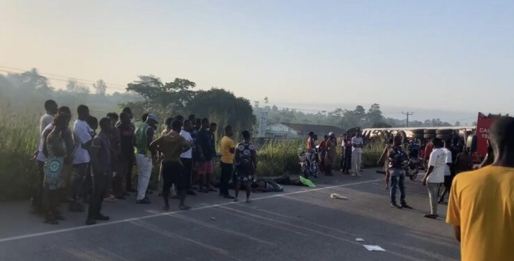 Eastern Region: 11 Dead, Several Injured in Sprinter Bus and Fuel Tanker Collision