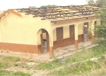 Unknown Vandals Strip Akyem Oda School of Roof and Facilities