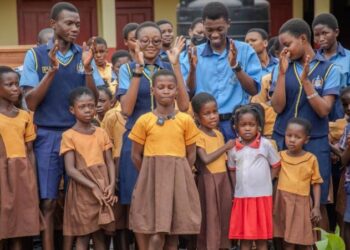 Our Lady of Grace (OLAG) SHS Students Renovate Abrade D/A Primary School