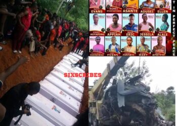 SAD: Mass Burial Held for 15 Saviour Church Members K!lled in Obogu Acc!dent