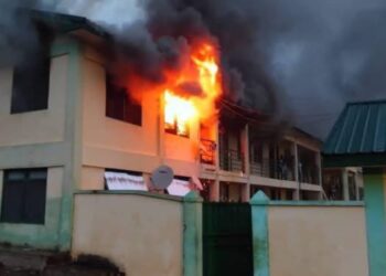 Roof, Furniture, Electrical Appliances Destroyed: Senior Housemaster’s Residence Catches Fire At Oyoko Methodist SHS