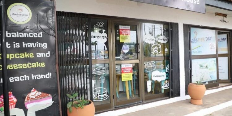 Here Are 16 Food Joints Shut Down By FDA in Greater Accra Over Hygiene Permit Violations.