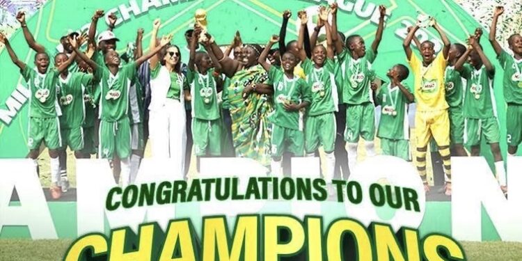 Nkawkaw Salvation Army Primary School Wins 2026 Milo U13 Champions League