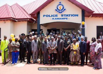 The Church of Pentecost Commissions Police Station in Bono East to Boost Security