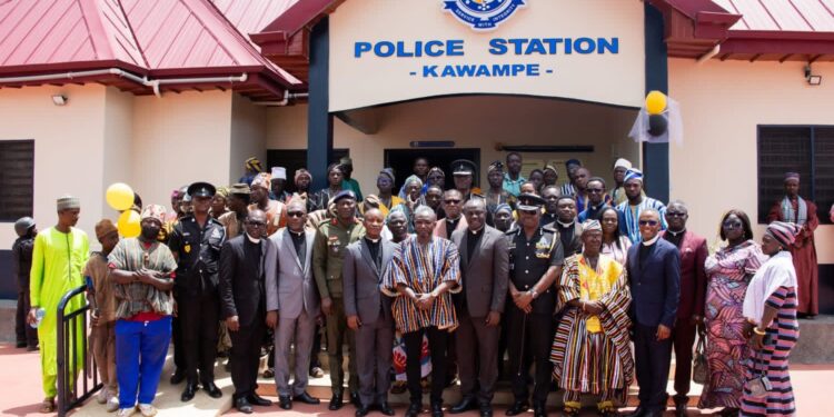 The Church of Pentecost Commissions Police Station in Bono East to Boost Security