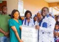 PIWC Nkawkaw Women’s Ministry Donates to Holy Family Hospital During the National Week Celebration